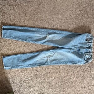 Old Navy Kids Light Blue Distressed Jeans